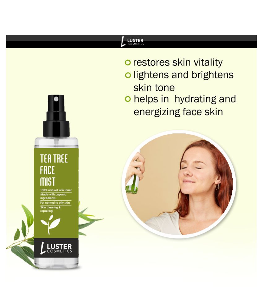 Luster Cosmetics Tea Tree Face Mist Skin Tonic 115 mL