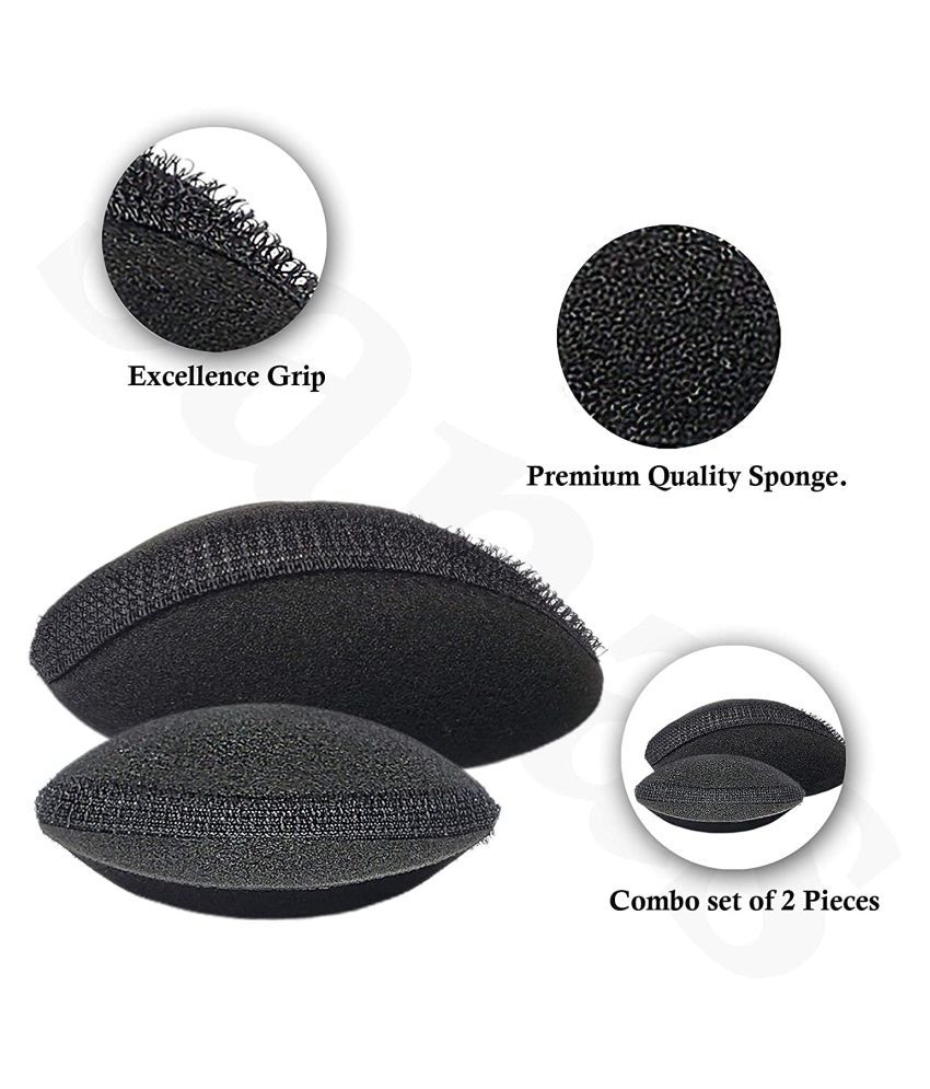 ASG Set of 2 Princess Hair Puff Volumizer Puff Maker /Hair Clip Hair