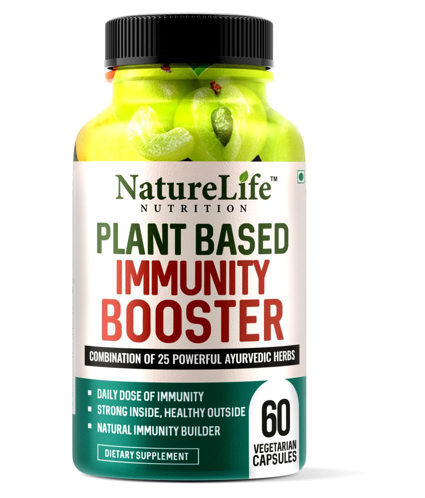 NatureLife Nutrition Plant Based Immunity Booster 60 no.s Vitamins Capsule