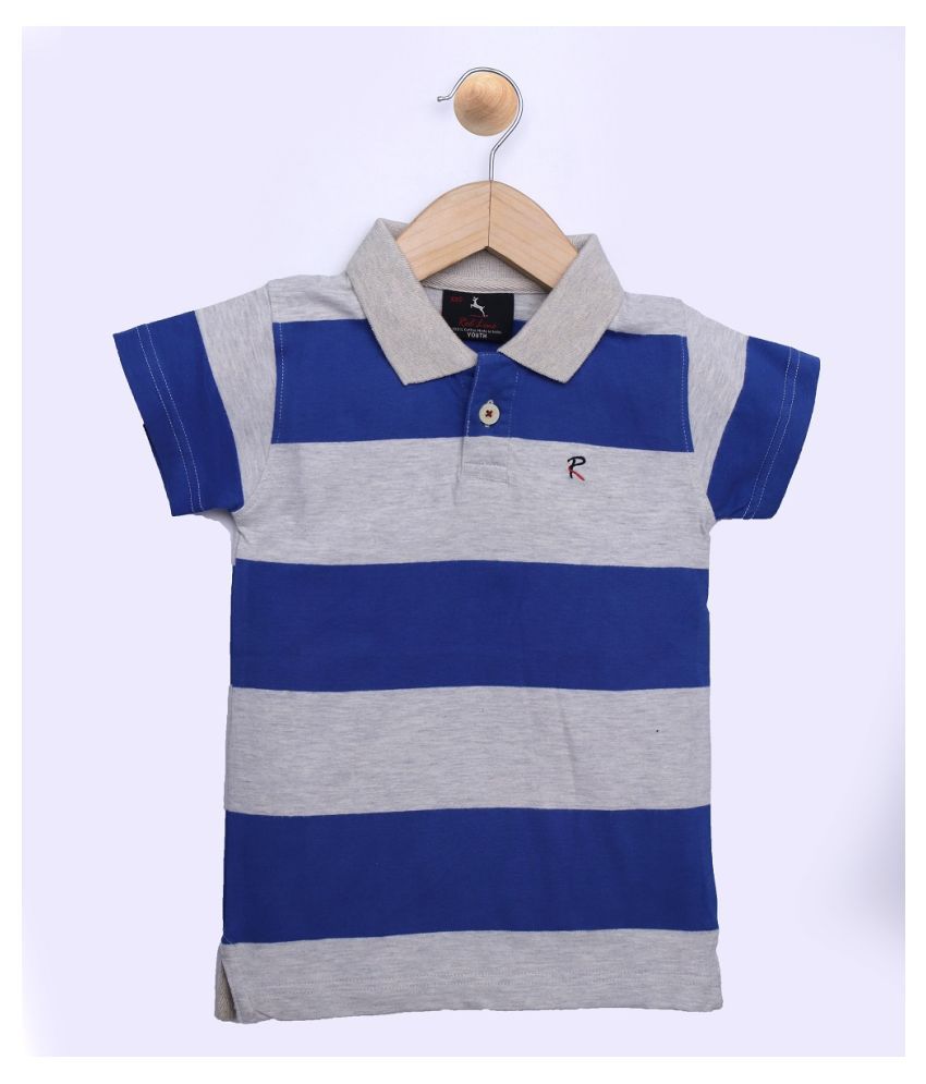 Red Line Kids Y/D Sueded Polo T-Shirts