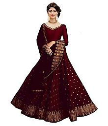 maroon colour lacha