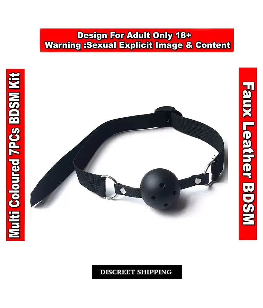  32PCS BDSM Leather Bondage Sets for Adult Sex SM