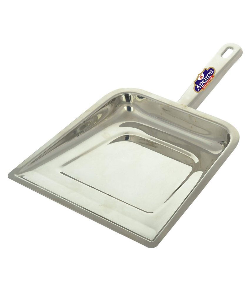     			APEIRON Stainless Steel Without Brush Dust Pan