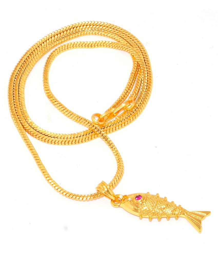 Jewar Mandi Pendant Meena Work Round (Gol) SurajMukhi Locket Chain Gold Plated Rich Look Long Size Latest Designer Daily Use Jewelry for Men Women, Boys Girls, Unisex