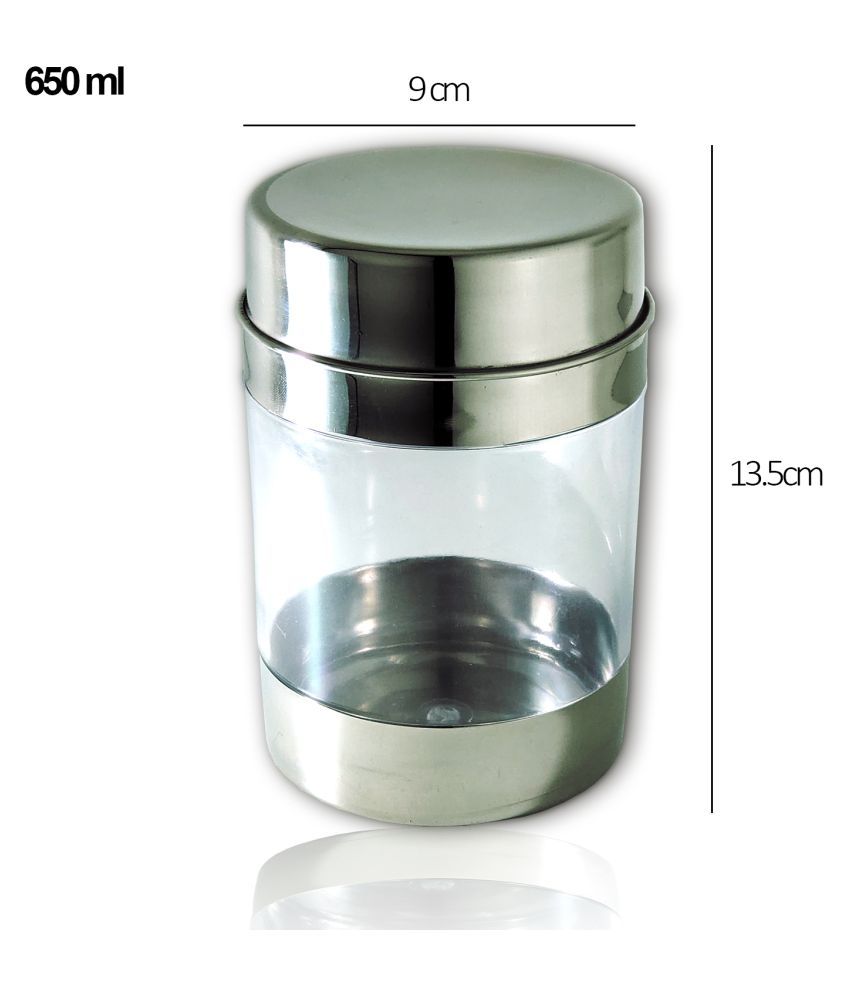 VIP Kitchen Container Acrylic Spice Container Set of 4 650 mL Buy