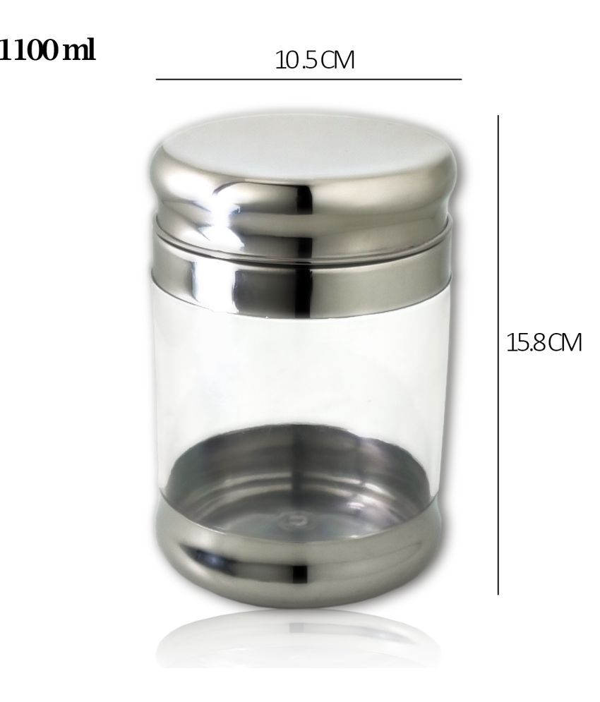 VIP Kitchen Container Acrylic Spice Container Set of 8 1100 mL Buy