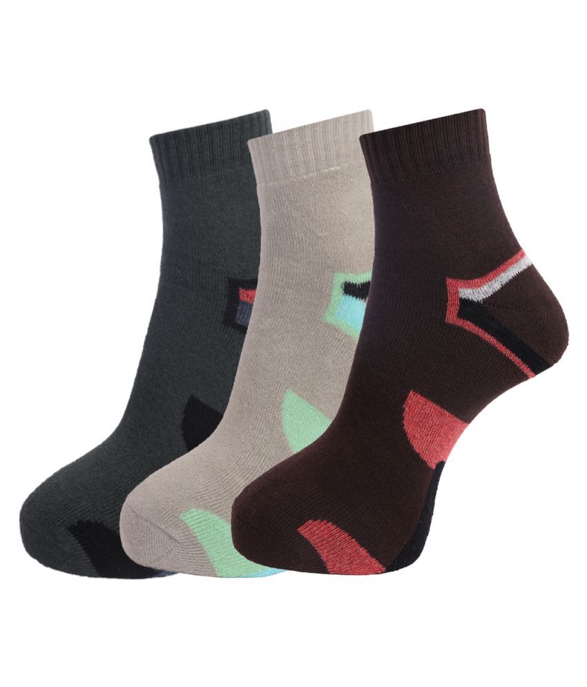     			Dollar Multi Sports Ankle Length Socks Pack of 3