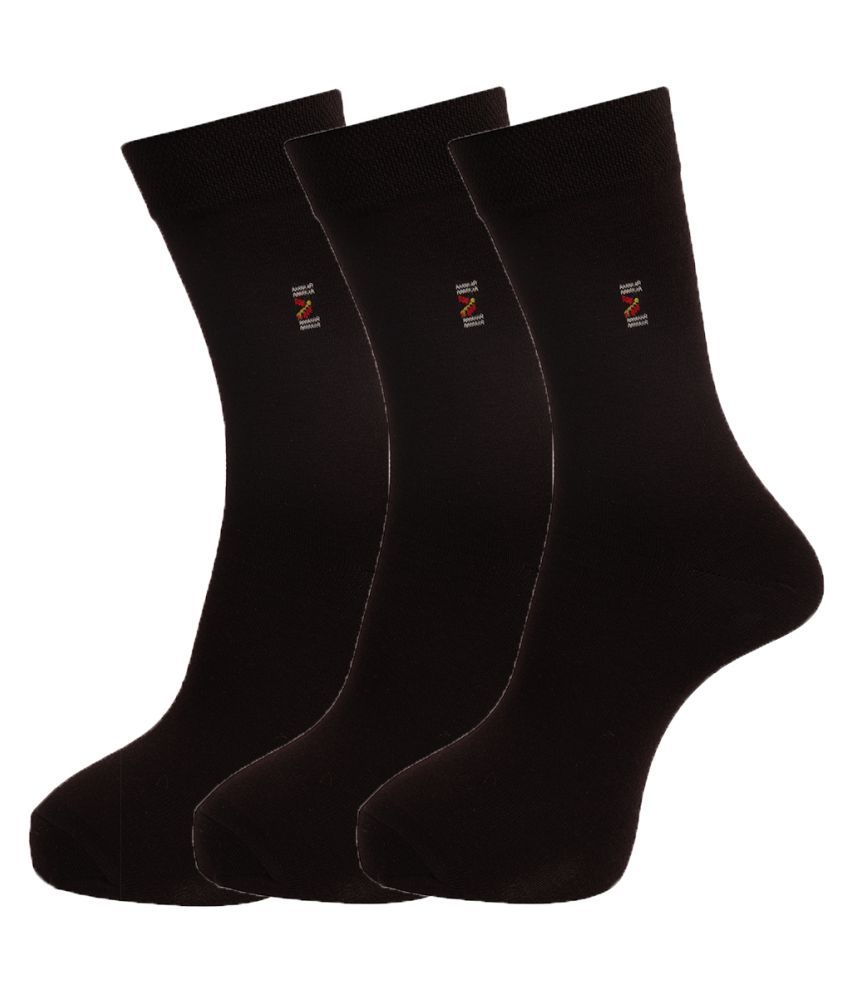     			Dollar Socks Multi Casual Full Length Socks Pack of 3