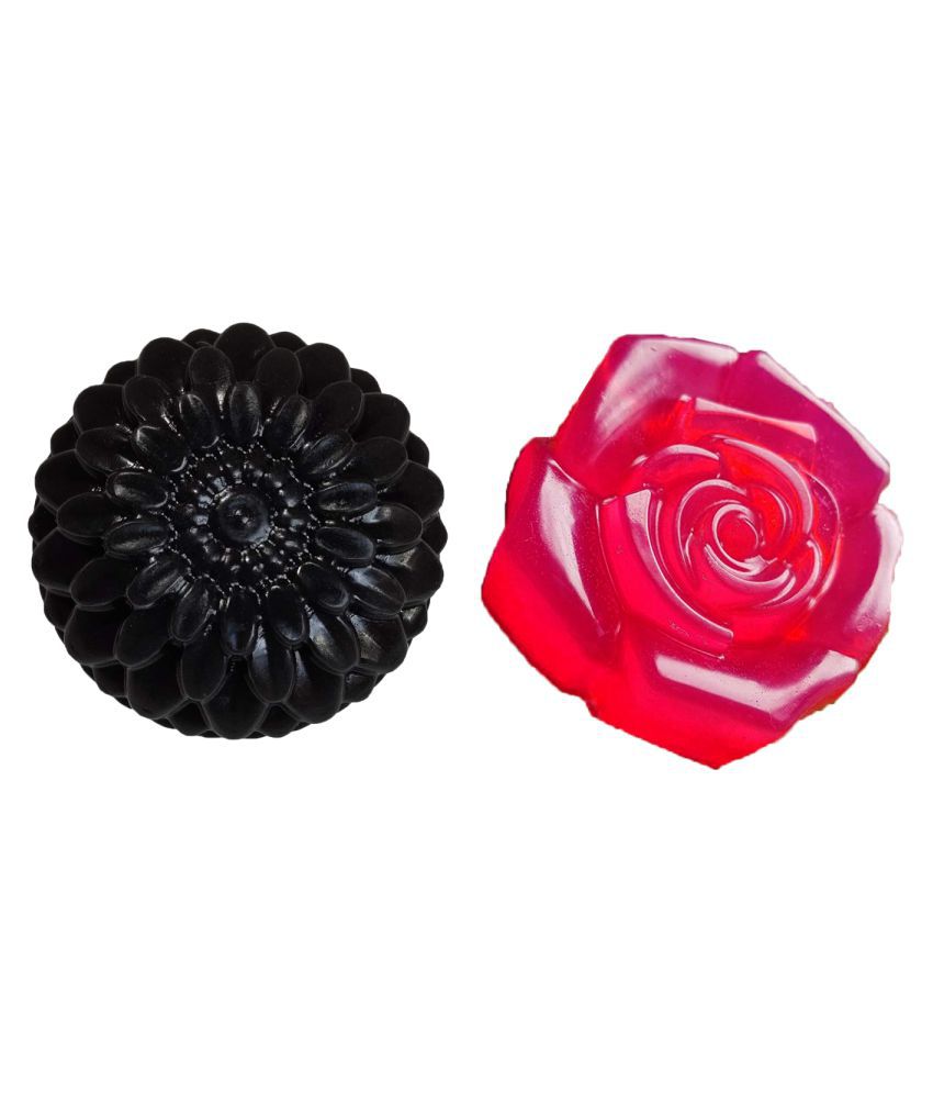     			Park Daniel  Activated Charcoal   & Rose Water Soap 200 g Pack of 2