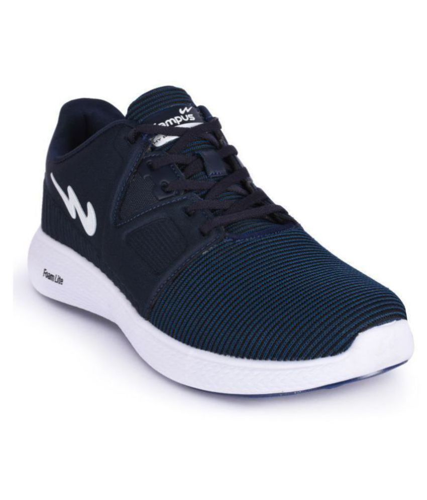 campus navy blue running shoes