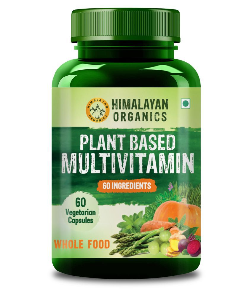     			Himalayan Organics Plant Based Multivitamin with 60+ Extracts 60 no.s Multivitamins Capsule