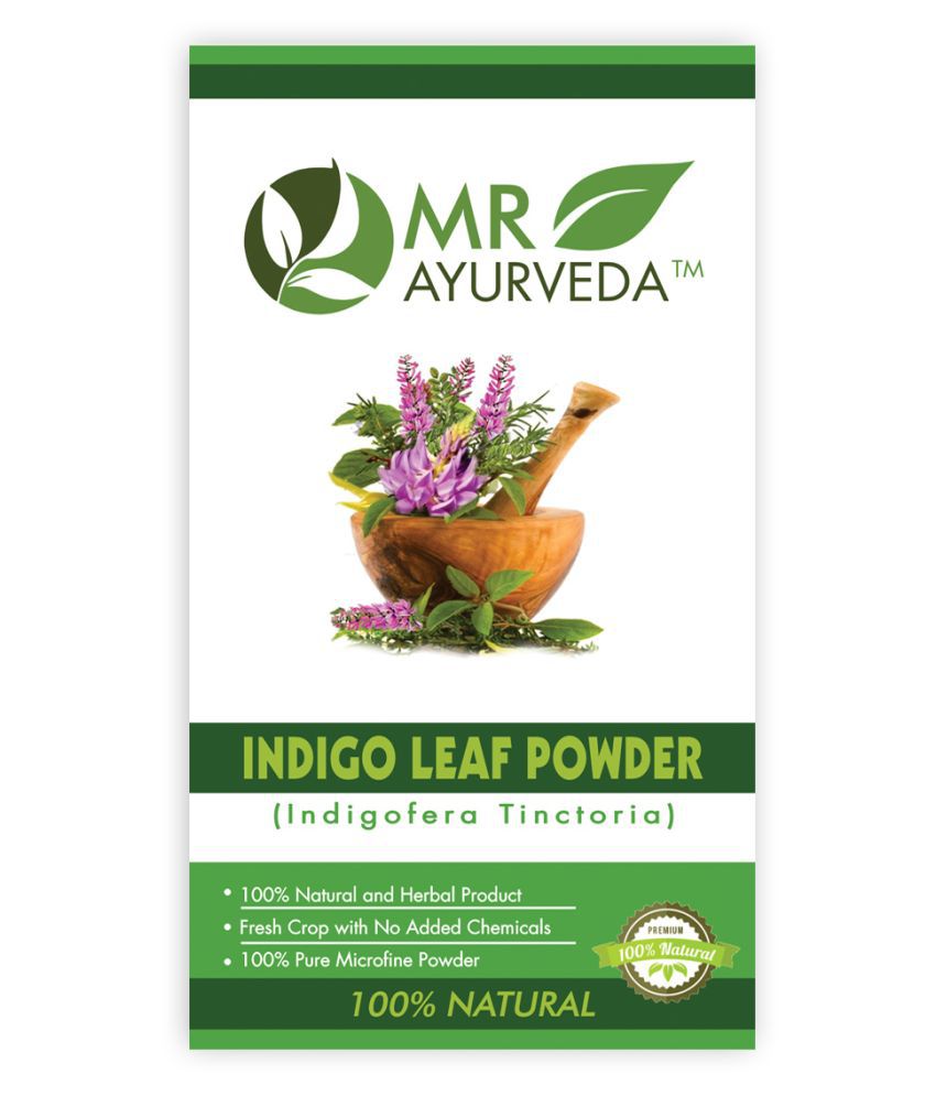     			MR Ayurveda 100% Organic Indigo Powder for Hair Herbal Henna 100 g