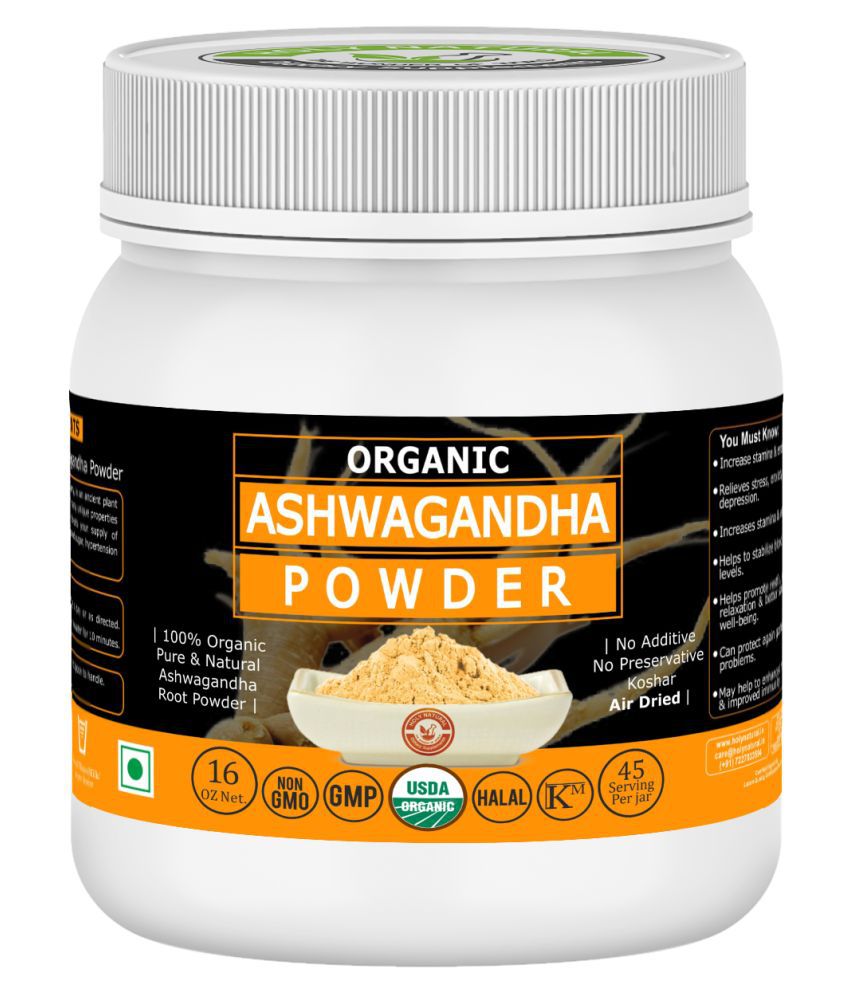     			Holy Natural Organic Ashwagandha Powder 454 gm