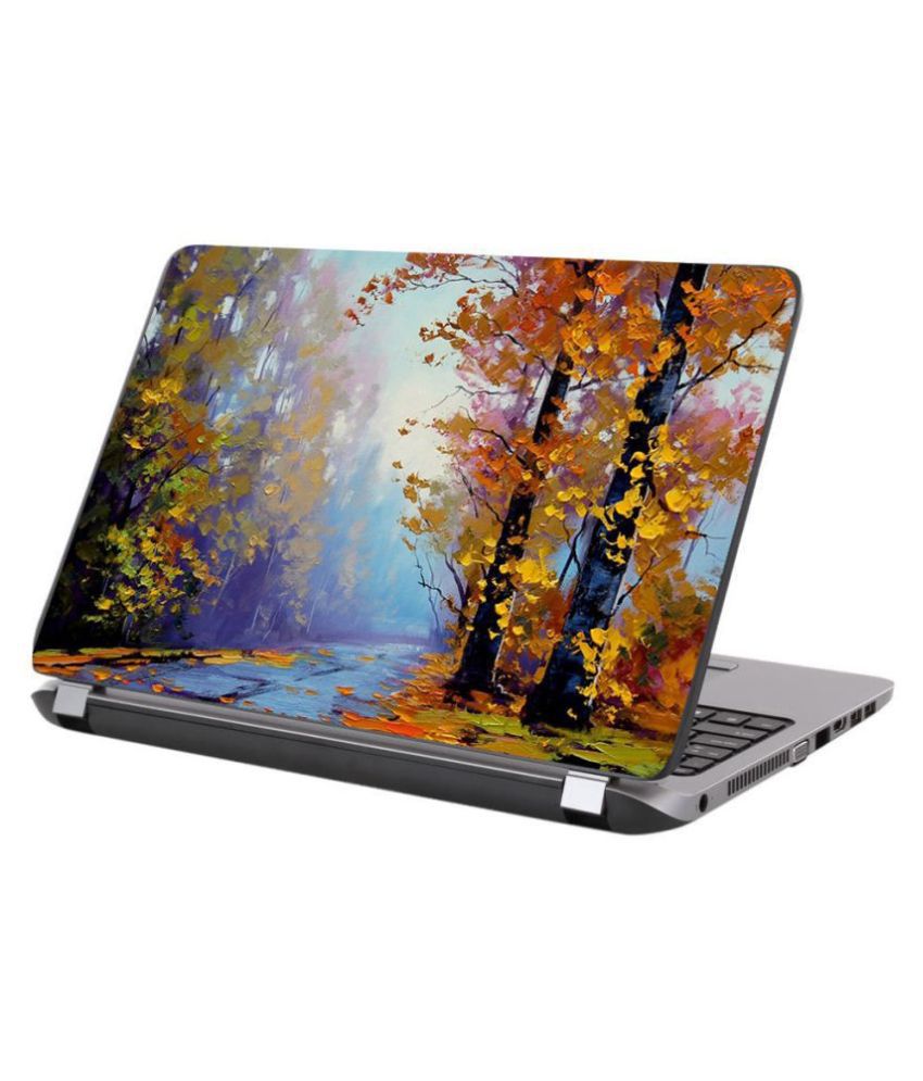     			Laptop Skin forest scene Premium matte finish vinyl HD printed Easy to Install Laptop Skin/Sticker/Vinyl/Cover for all size laptops upto 15.5 inch