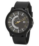 Aglance AG 8006 Date Black PU Analog Men's Watch