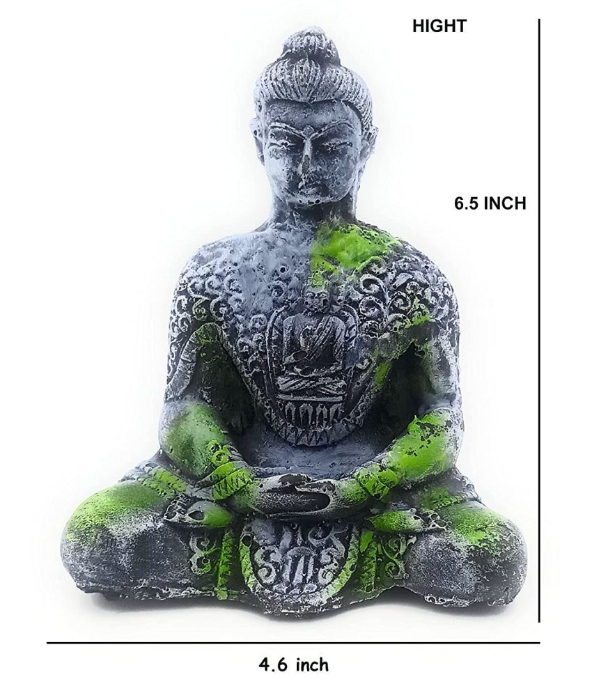 Ancient Look Buddha Statue for Aquarium Pond Fountains and Water Fall