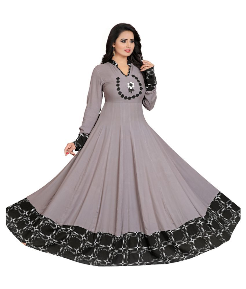 rayon gown online
