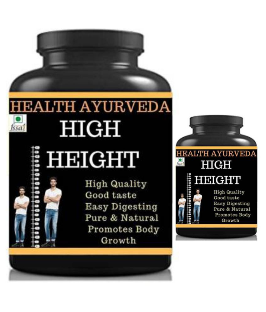     			Health Ayurveda high height orange flavor 0.2 kg Powder Pack of 2
