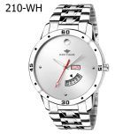 Eddy Hager - Silver Stainless Steel Analog Men's Watch