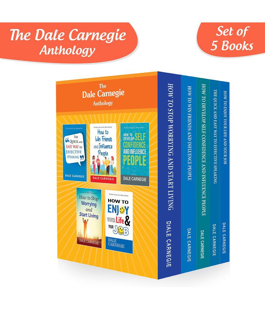     			The Best Books of Dale Garnegie (Set of 5) - Hot To Enjoy Your Life & Your Job, How To Develop Self Confidence And Influence People, How To Stop Worrying And Star Living, How To Win Friends And Influence People, The Quick And Easy Way To Effective Speaking