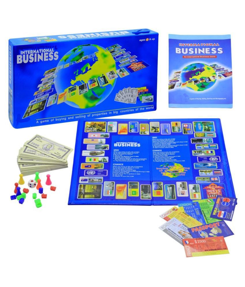     			Toy Cloud International Business Family Board Game | Game of buying and selling Banking Mortaging |Players Required (Minimum: 2 players & Maximum: 6 Players)