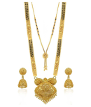 MGSV - Golden Mangalsutra Set ( Pack of 3 )