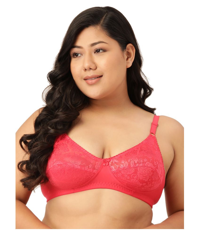     			Leading Lady Cotton T-Shirt Bra - Orange Single