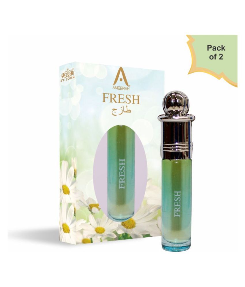     			ST.JOHN Fresh Roll on Attar Free from Alcohol 8ml  Pack of 2