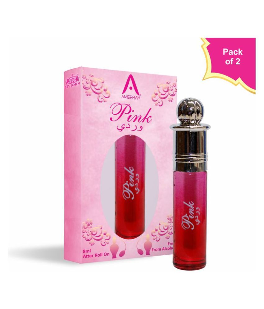     			ST.JOHN Pink Roll on Attar Free from Alcohol 8ml Pack of 2