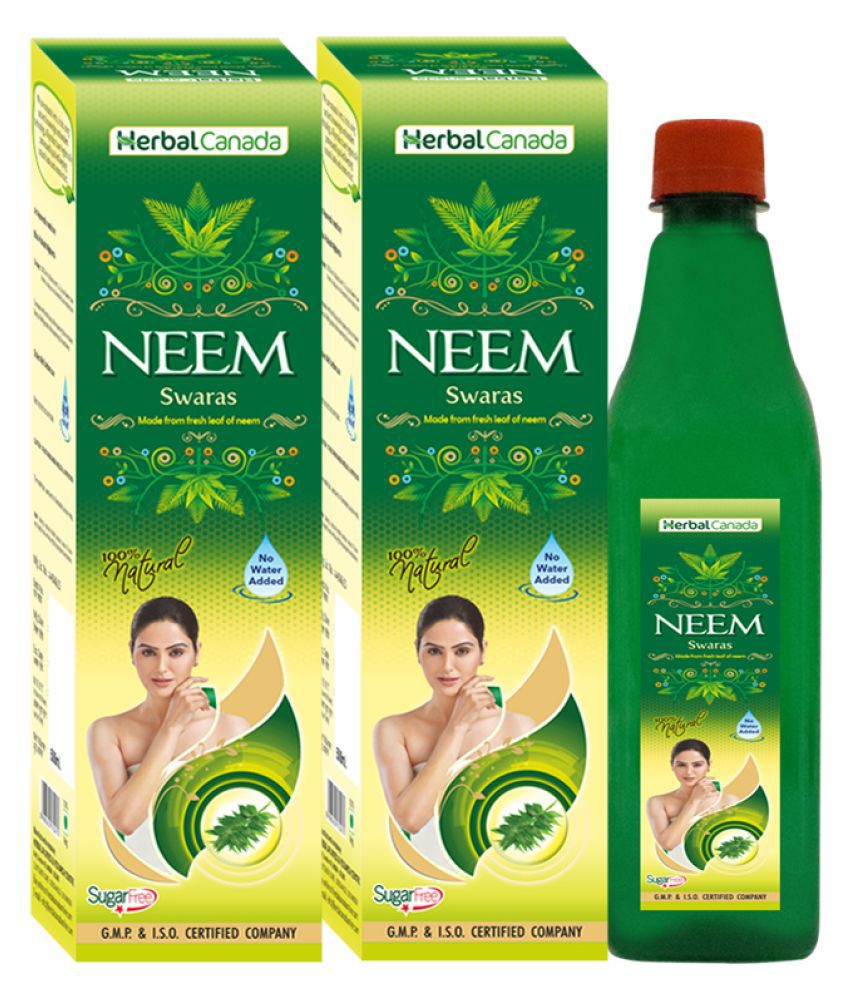 Herbal Canada Neem Ras Oil 1 l Pack Of 2