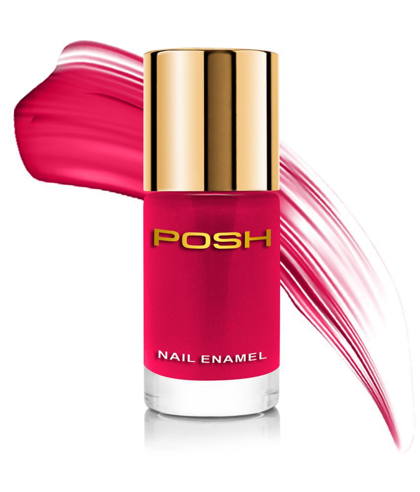     			Posh - Pink Glossy Nail Polish ( Pack of 1 )