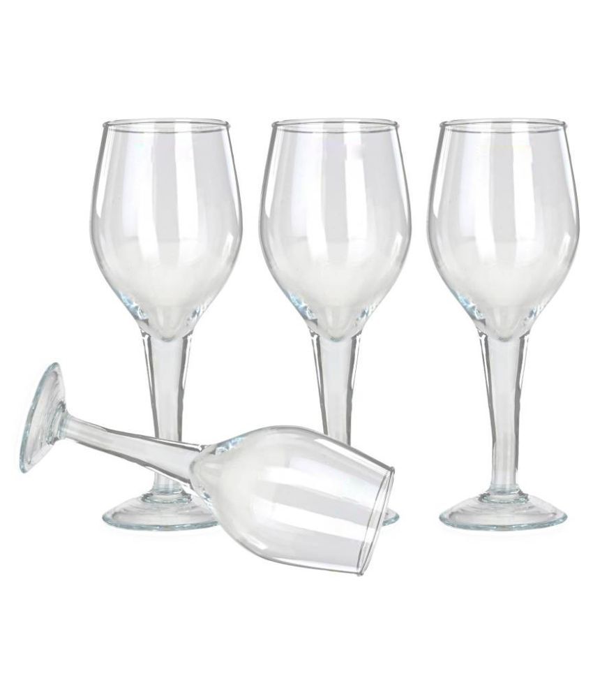     			Afast Glass Wine Glasses, Clear, Pack Of 4, 200 ml
