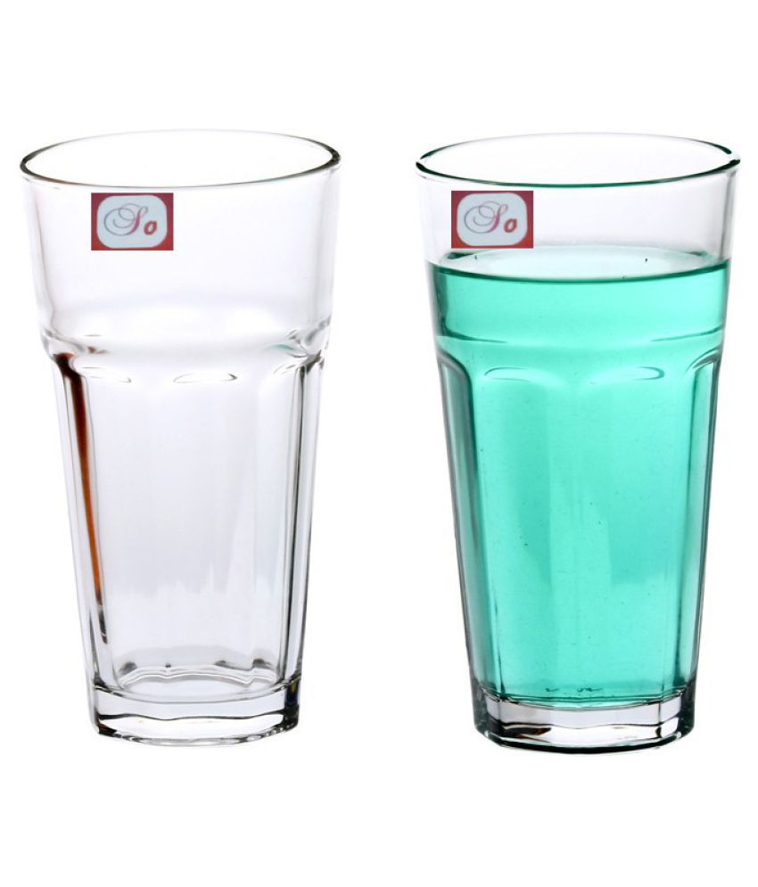     			Afast Glass Glasses, Clear, Pack Of 2, 250 ml