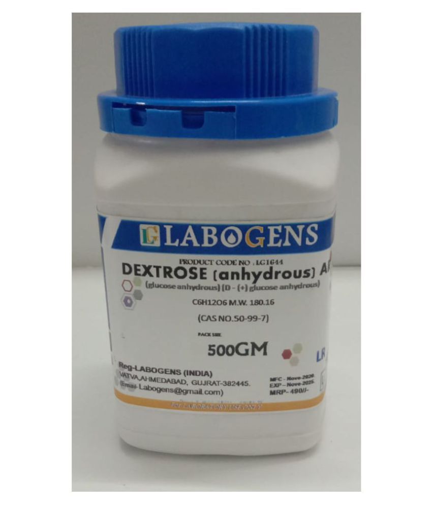     			LABOGENS DEXTROSE (anhydrous) AR 500GM