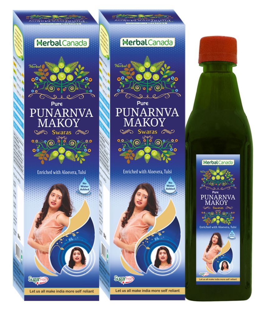     			Herbal Canada punarnva Makoy Liquid 500 ml Pack Of 2