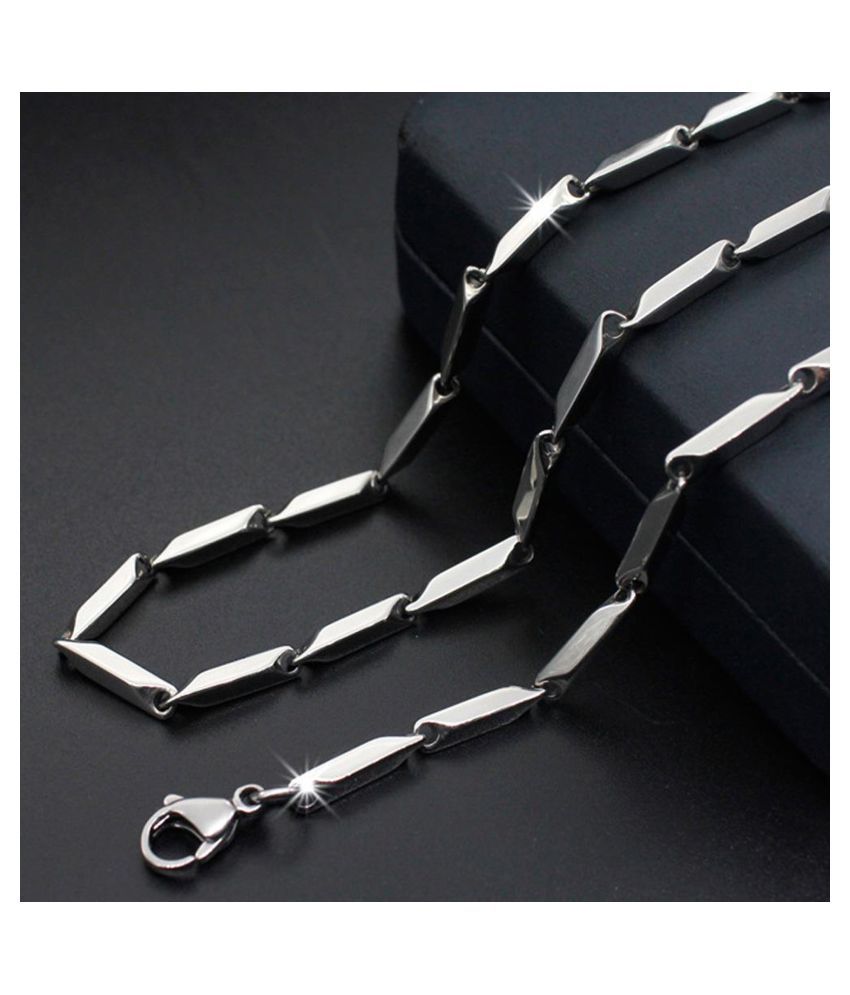     			ESG - Silver Plated Chain ( Pack of 1 )