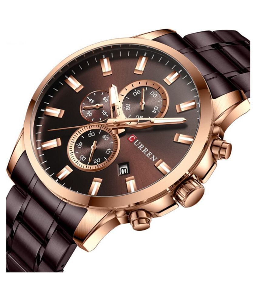 curren chronograph watch price