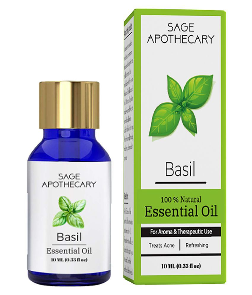 Sage Apothecary Basil Essential Oil(10ML)
