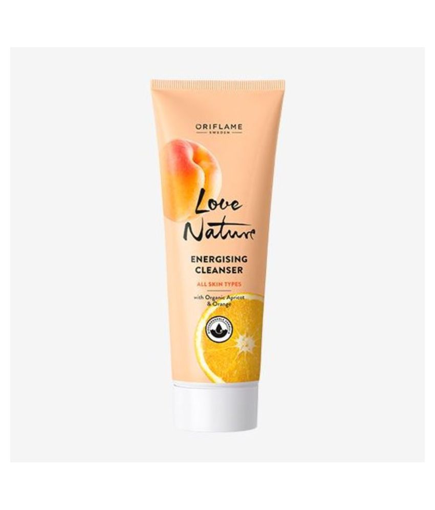     			LOVE NATURE Energising Cleanser with Organic Apricot & Orange Cleanser 125 mL