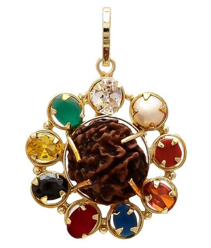     			Navratna Religious Jewellery Pendant (Pack of 1)