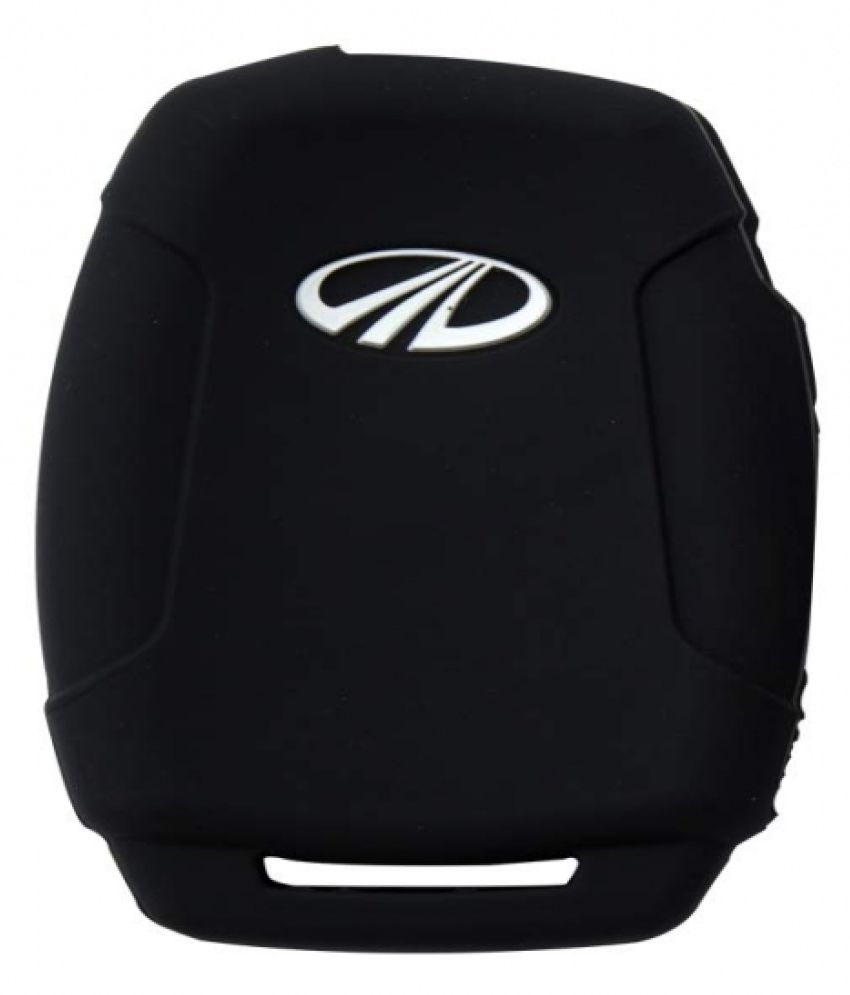 Genxtra Key Cover Compatible for Mahindra XUV300, Alturas G4 flip key (Black) Buy Genxtra Key