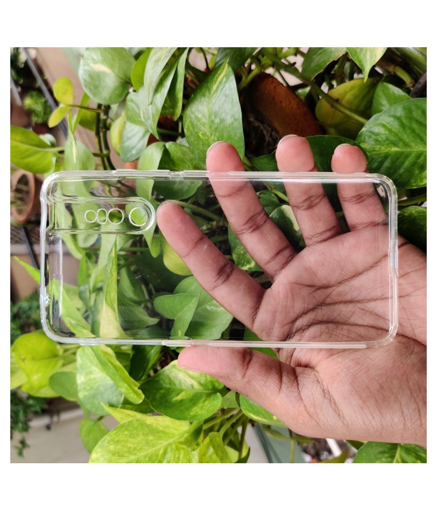     			Vivo S1 Pro Soft Silicon Cases Case Vault Covers - Transparent