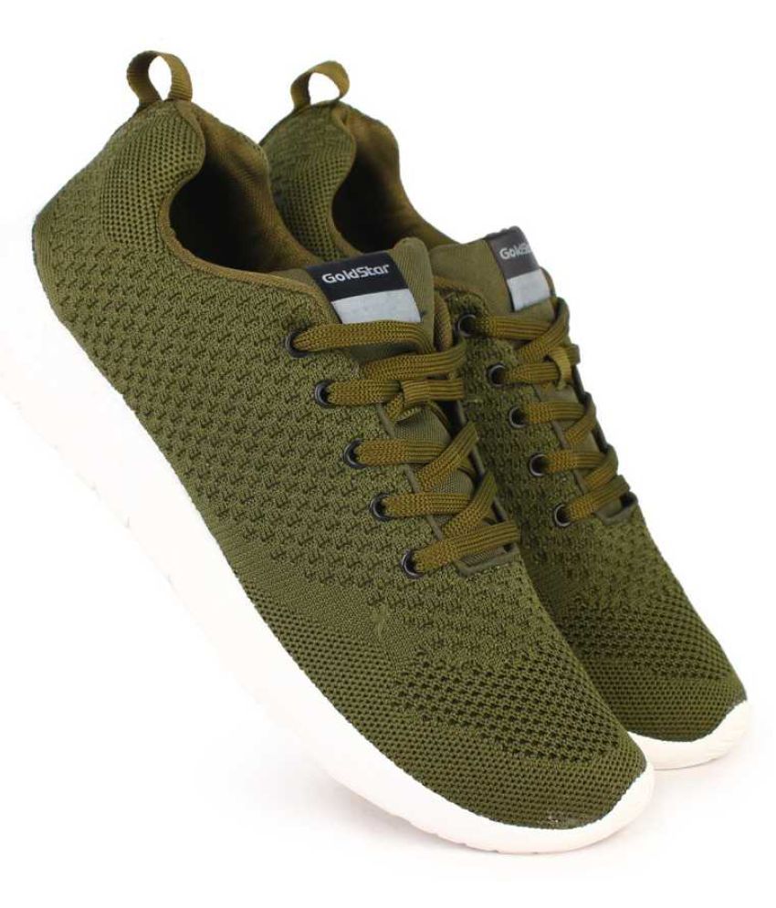 GOLDSTAR Olive Running Shoes Buy GOLDSTAR Olive Running Shoes Online