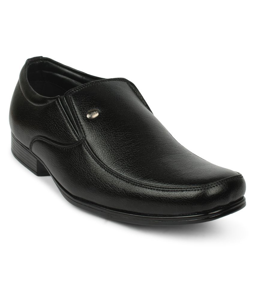     			Action - Black Men's Slip On Formal Shoes