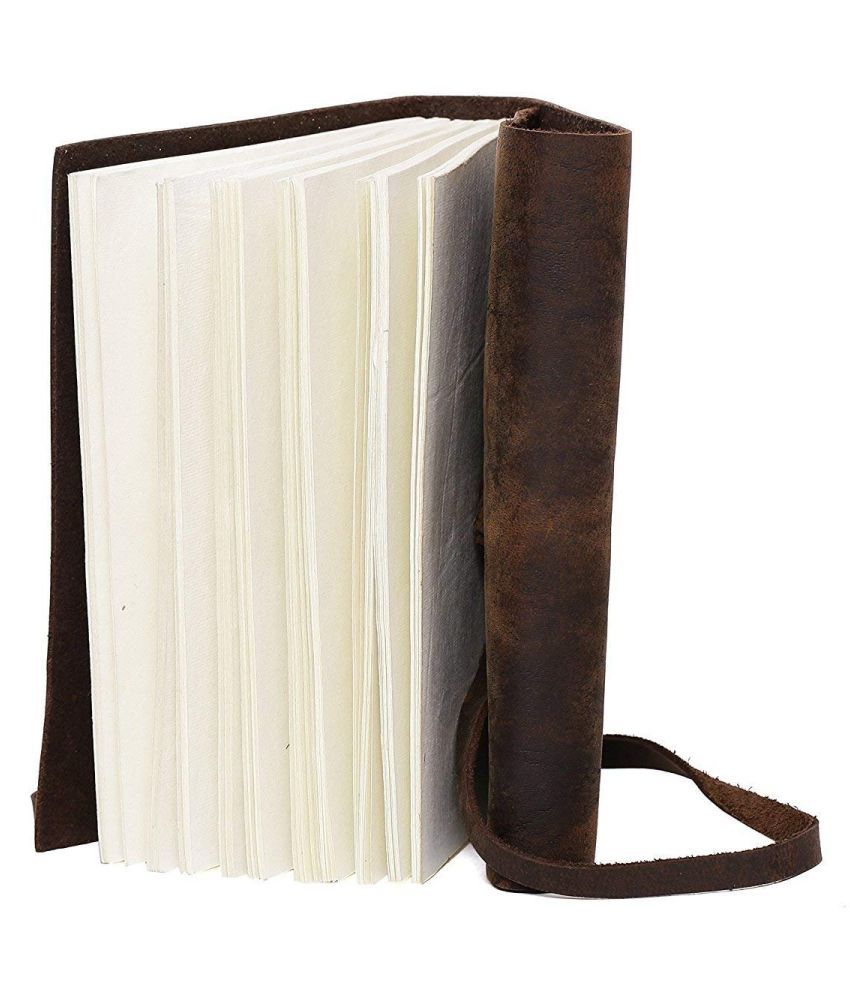 Swastik Leather Journal 5x7 inch Notebook Diary for Men and Women