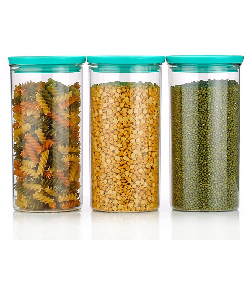     			Analog Kitchenware Dal, Pasta, Grocery Plastic Food Container Set of 3 1400 mL