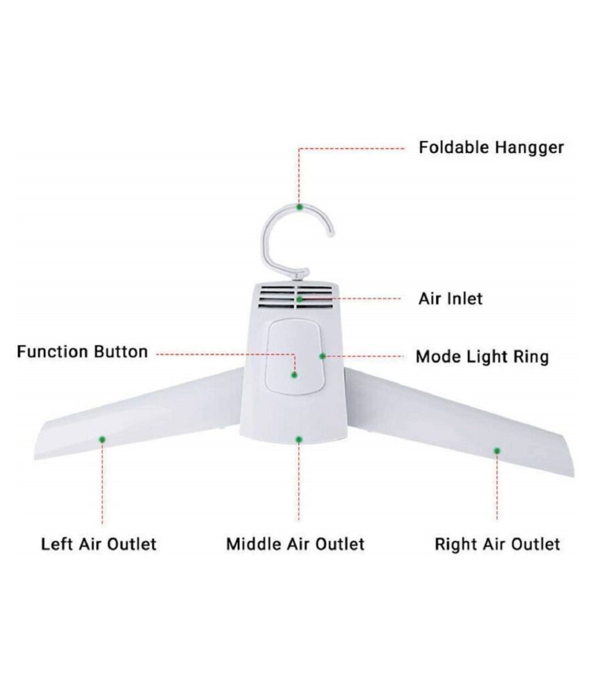 Plastic Ceiling Cloth Dryer Stand Electric Cloth Dryer (White) Buy