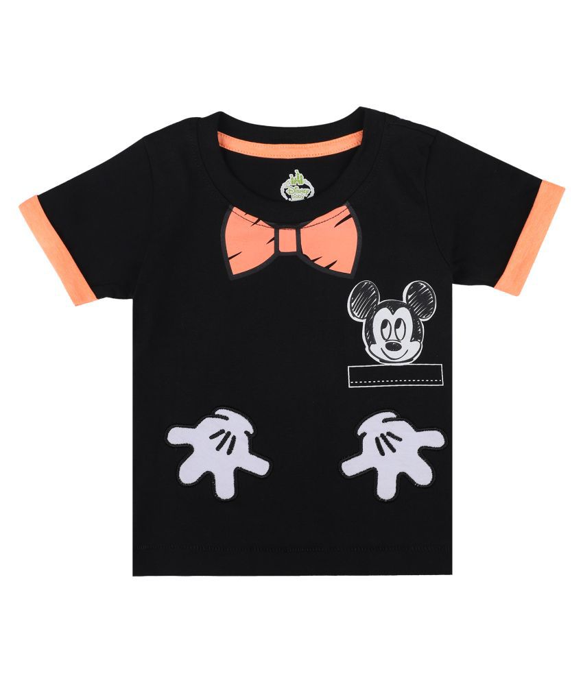    			Bodycare Infant Boy Black Mickey & Friends Printed T-Shirts