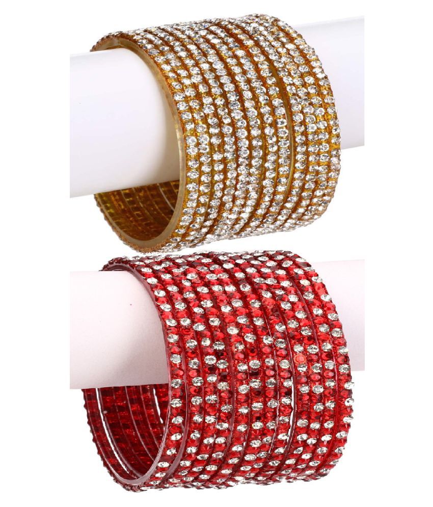     			Somil Designer Wedding Fancy Glass Bangle Set For Party, Marriage, Function And Daily Use