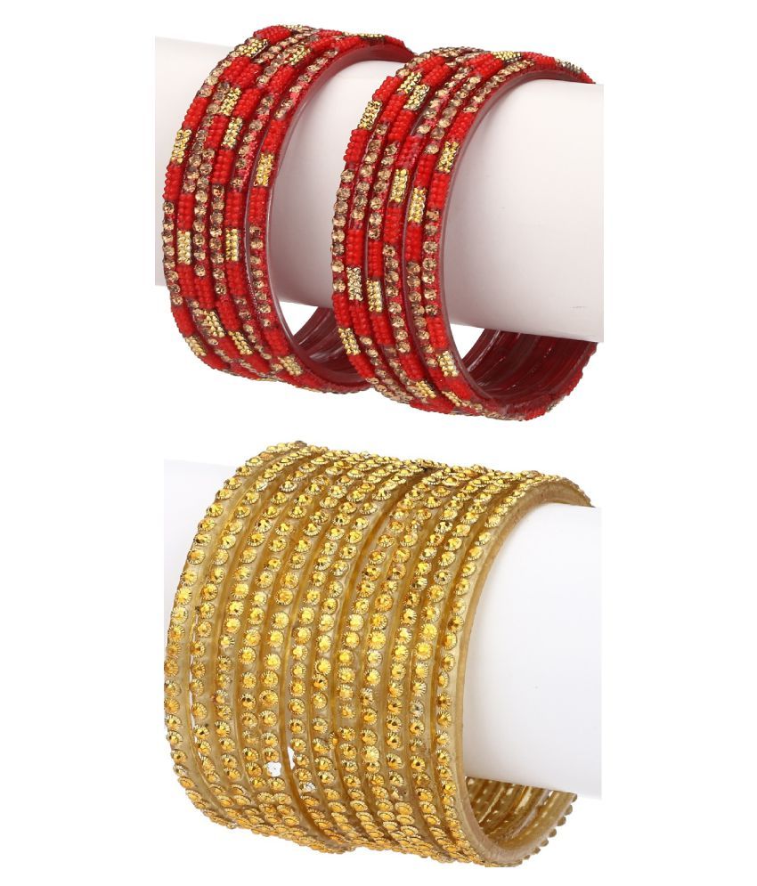     			Somil Designer Wedding Fancy Glass Bangle Set For Party, Marriage, Function And Daily Use